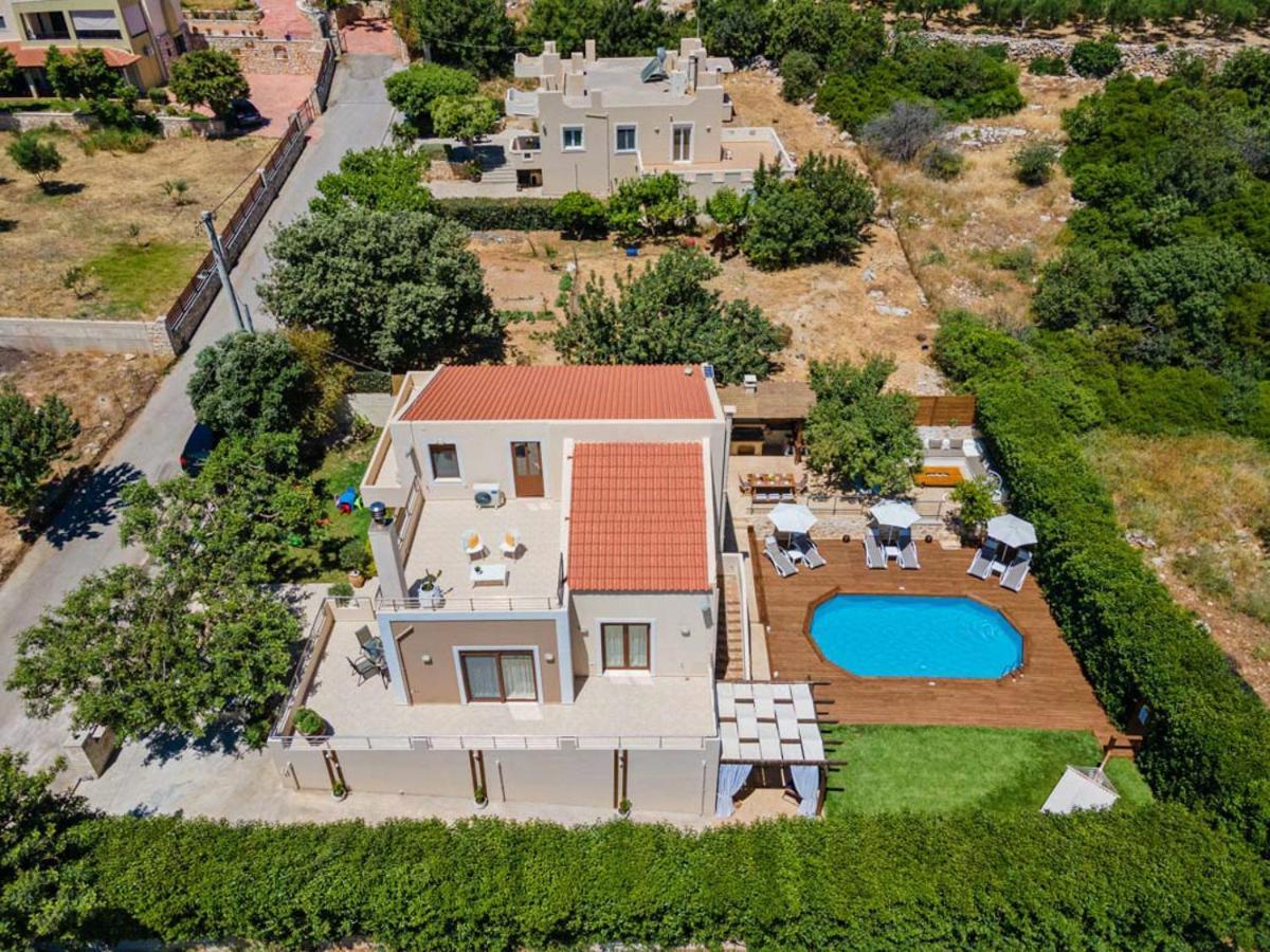 Villa Ellovos With Private Pool Retimno Zewnętrze zdjęcie