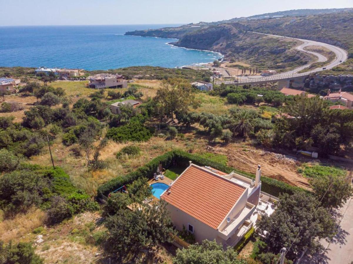 Villa Ellovos With Private Pool Retimno Zewnętrze zdjęcie