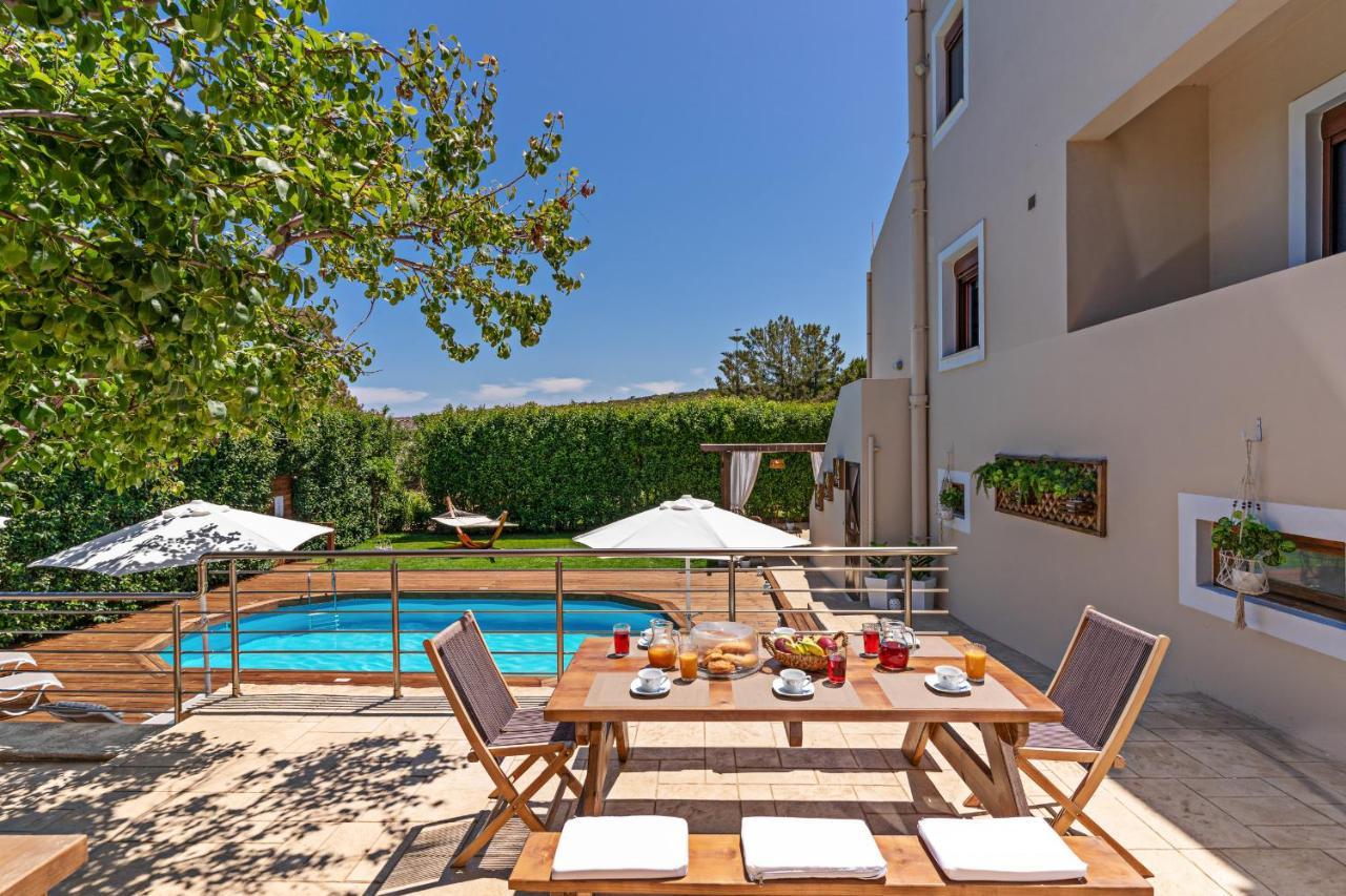 Villa Ellovos With Private Pool Retimno Zewnętrze zdjęcie